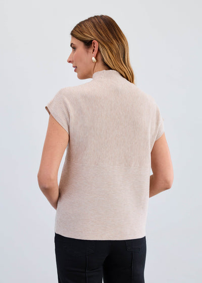 Ottoman Cap Sleeve Sweater - Dream Pants