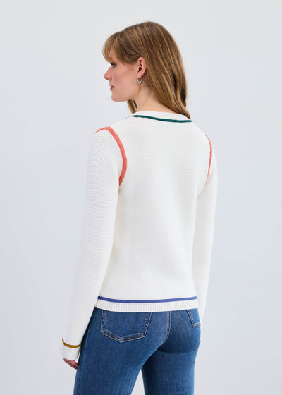 Long Sleeve Tipping Cardigan - Dream Pants