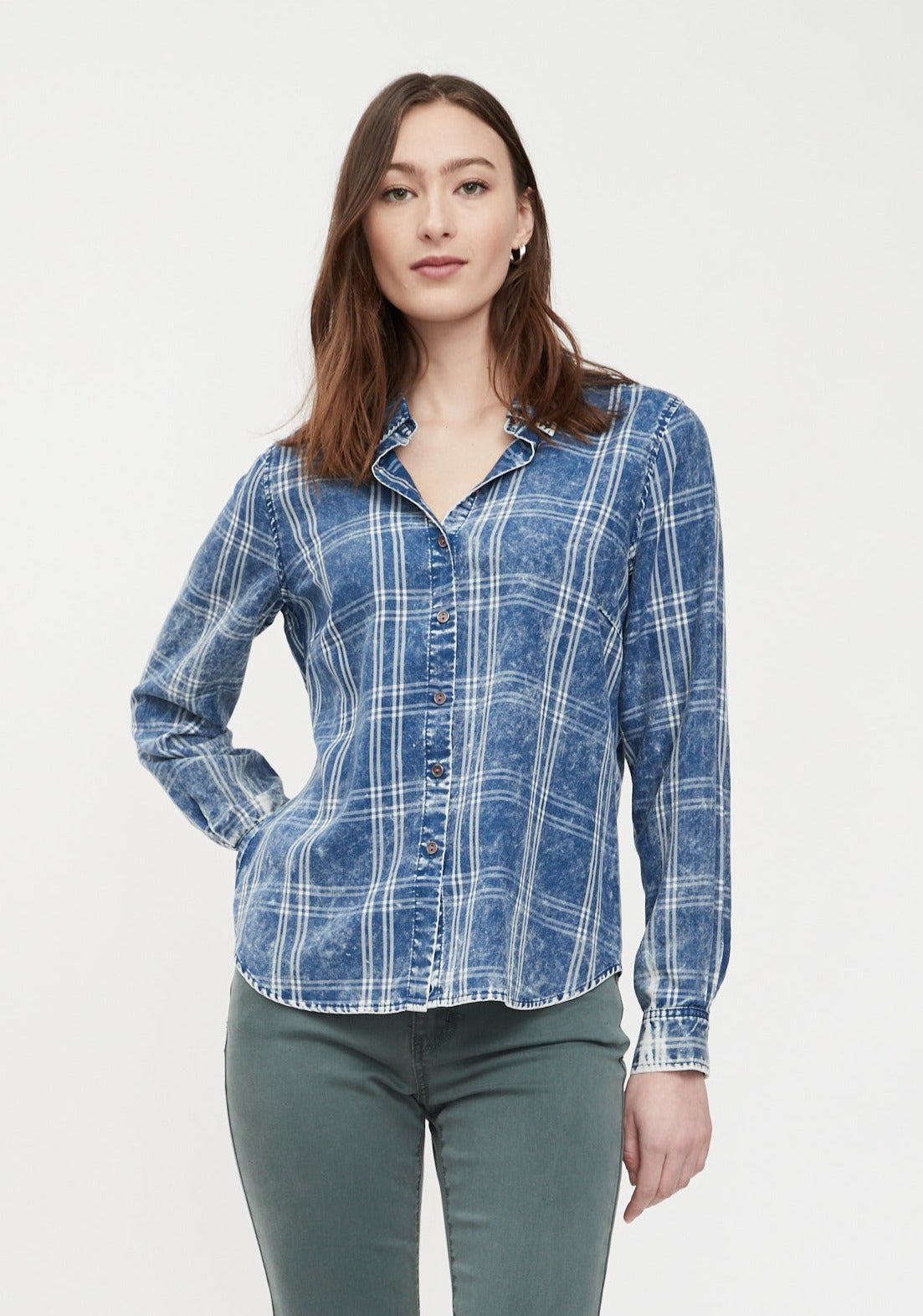 French Dressing Jeans Yarn Dye Shirt 