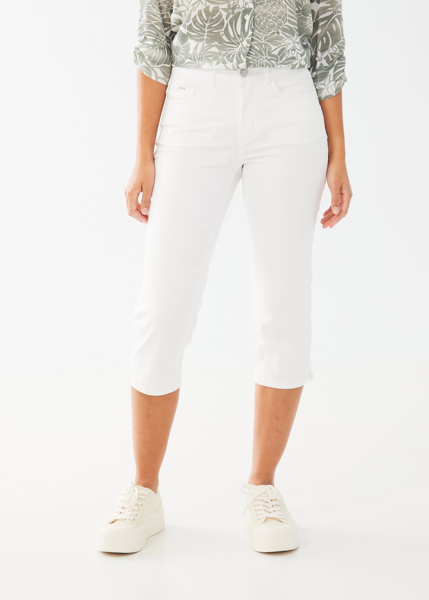 French Dressing Jeans Olivia Slim Capri 