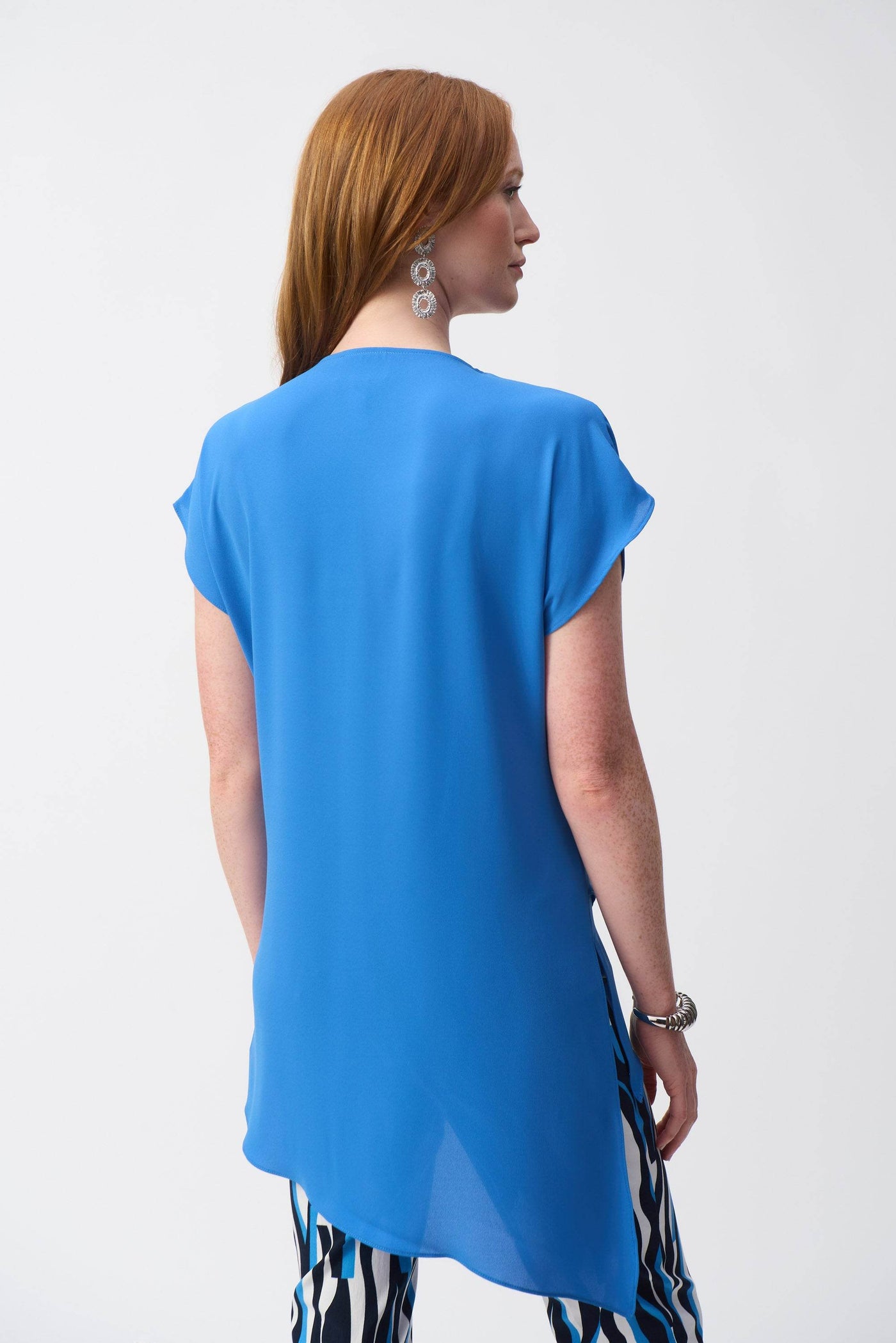 Georgette Asymmetrical Layered Top - Dream Pants