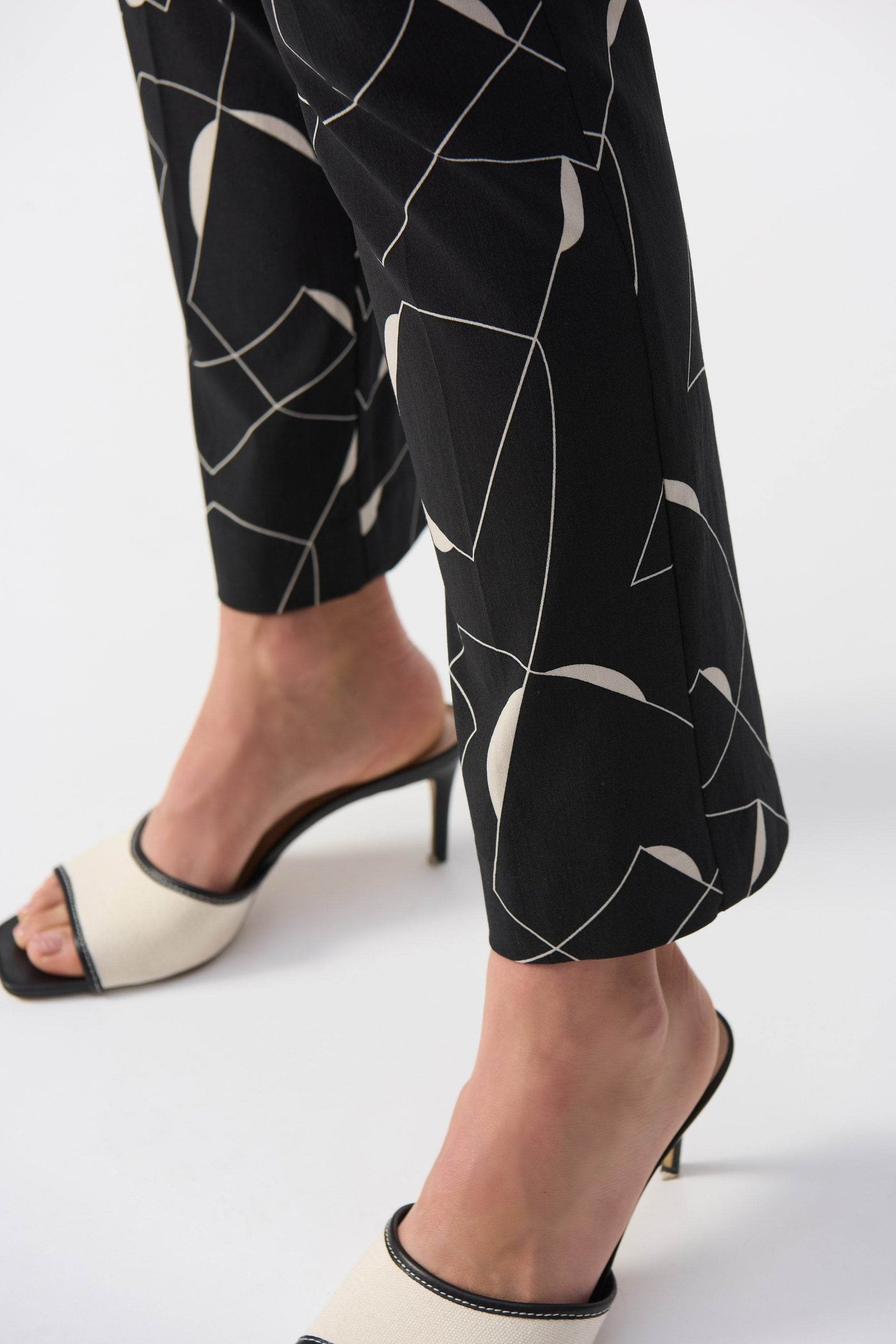Millennium Geometric Print Straight Pants - Dream Pants