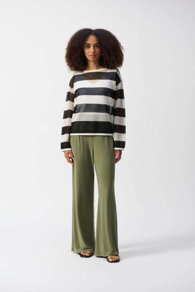 Striped Sweater Knit Pullover - Dream Pants