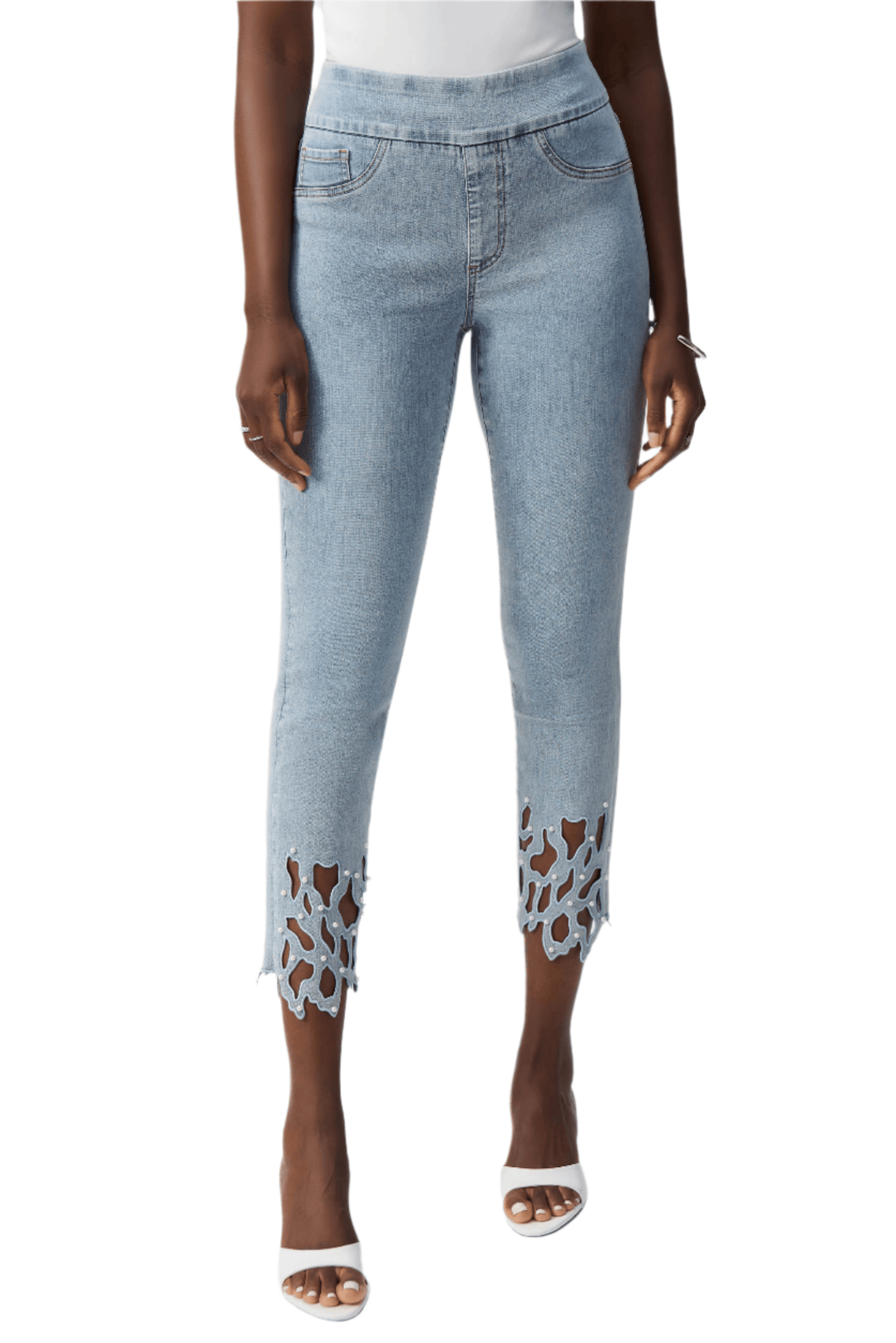 Slim Fit Pull-On Jeans - Dream Pants