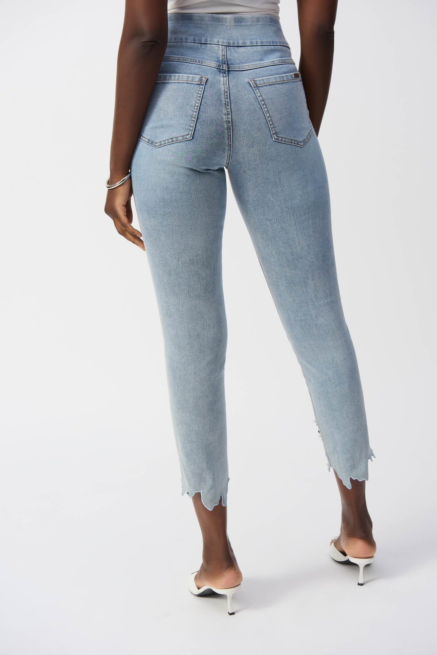 Slim Fit Pull-On Jeans - Dream Pants