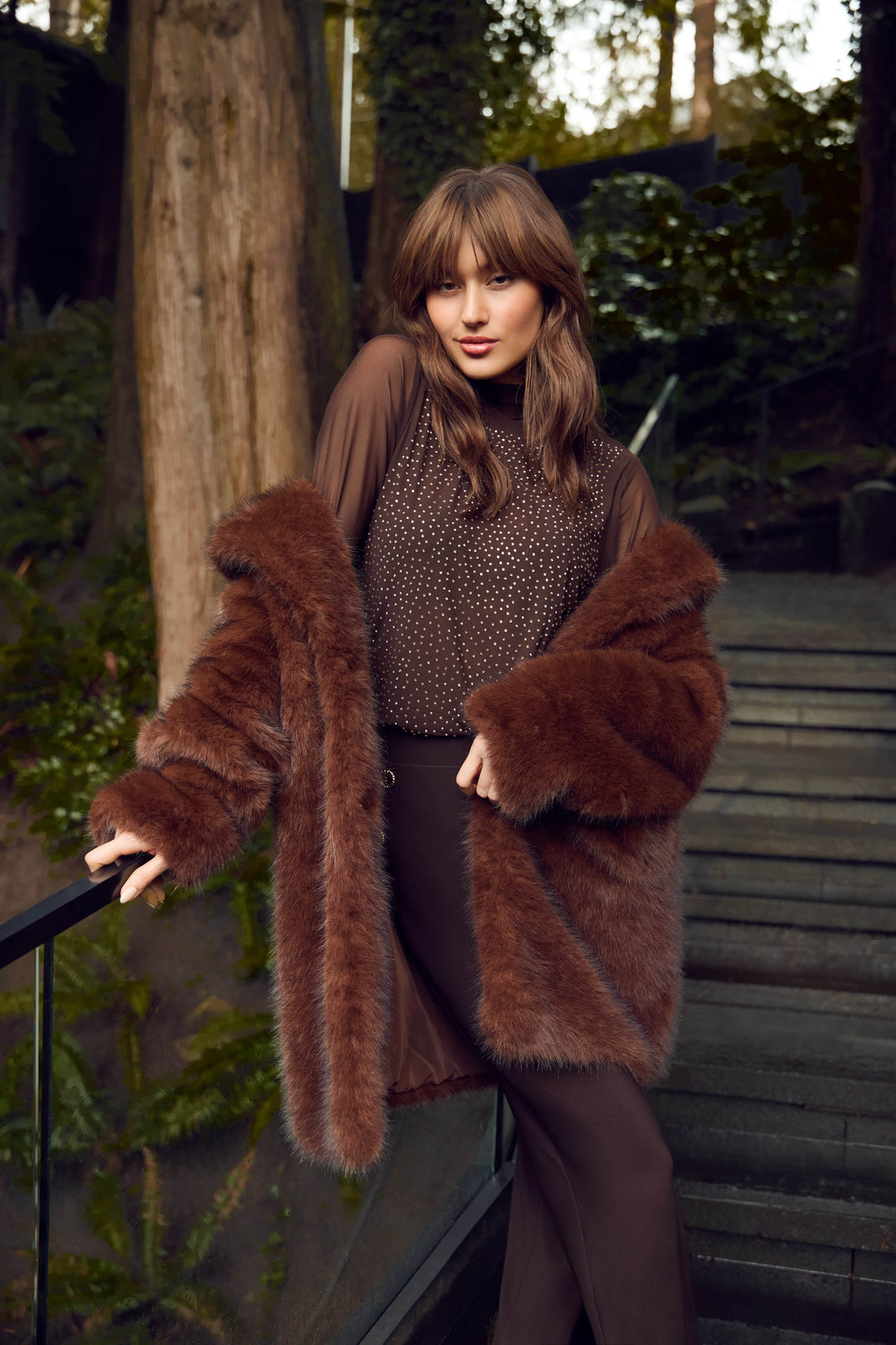 Faux Fur Coat Style 253836 – Dream Pants