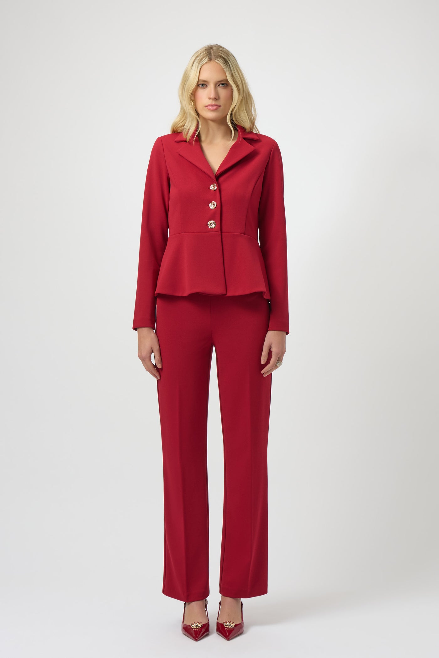 Scuba Crepe Peplum Blazer Joseph Ribkoff