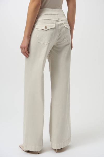 Classic Wide Leg Pull-On Jeans Joseph Ribkoff