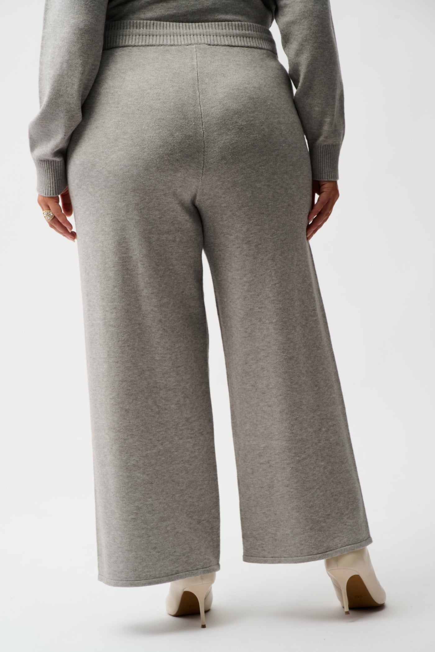 Sweater Knit Wide Leg Pull-On Pants Joseph Ribkoff