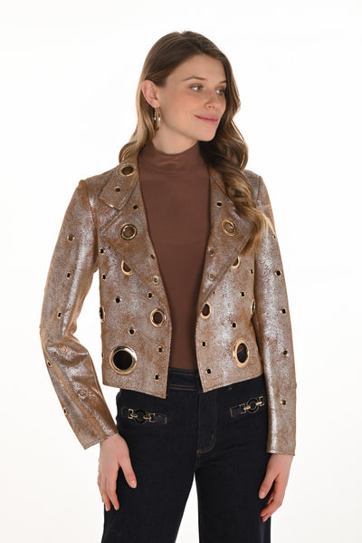 Gilded Icon Moto Jacket Frank Lyman