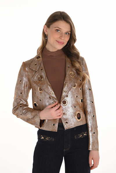 Gilded Icon Moto Jacket Frank Lyman