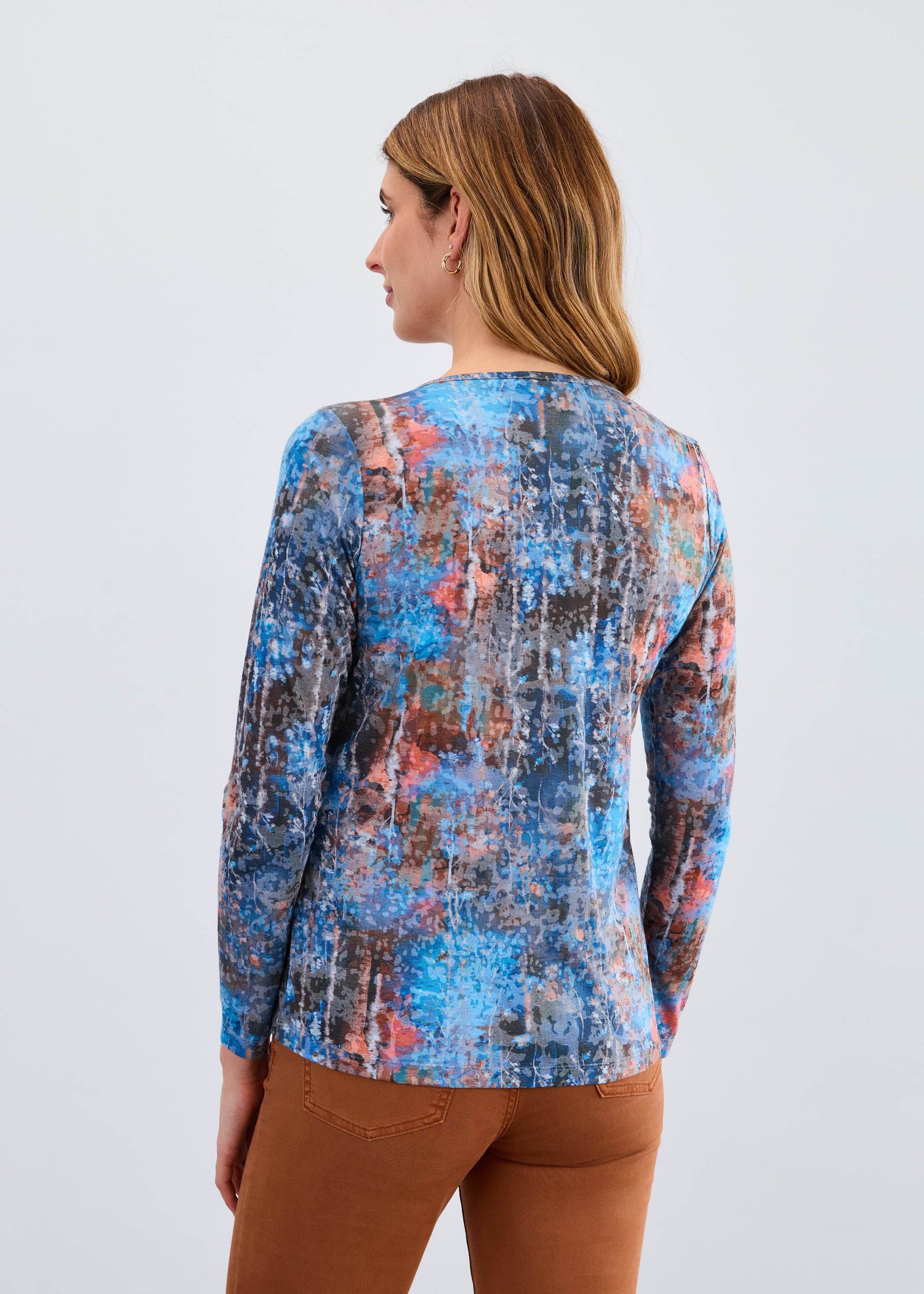 Long Sleeve V-Neck Top - Dream Pants