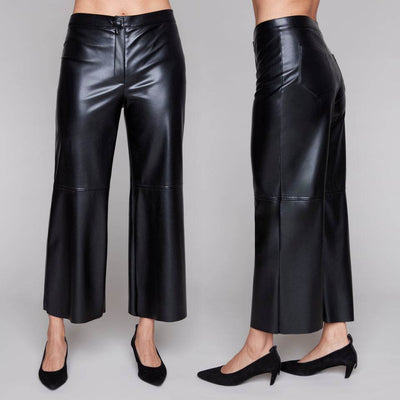 Vegan Leather Crop Pants - Dream Pants