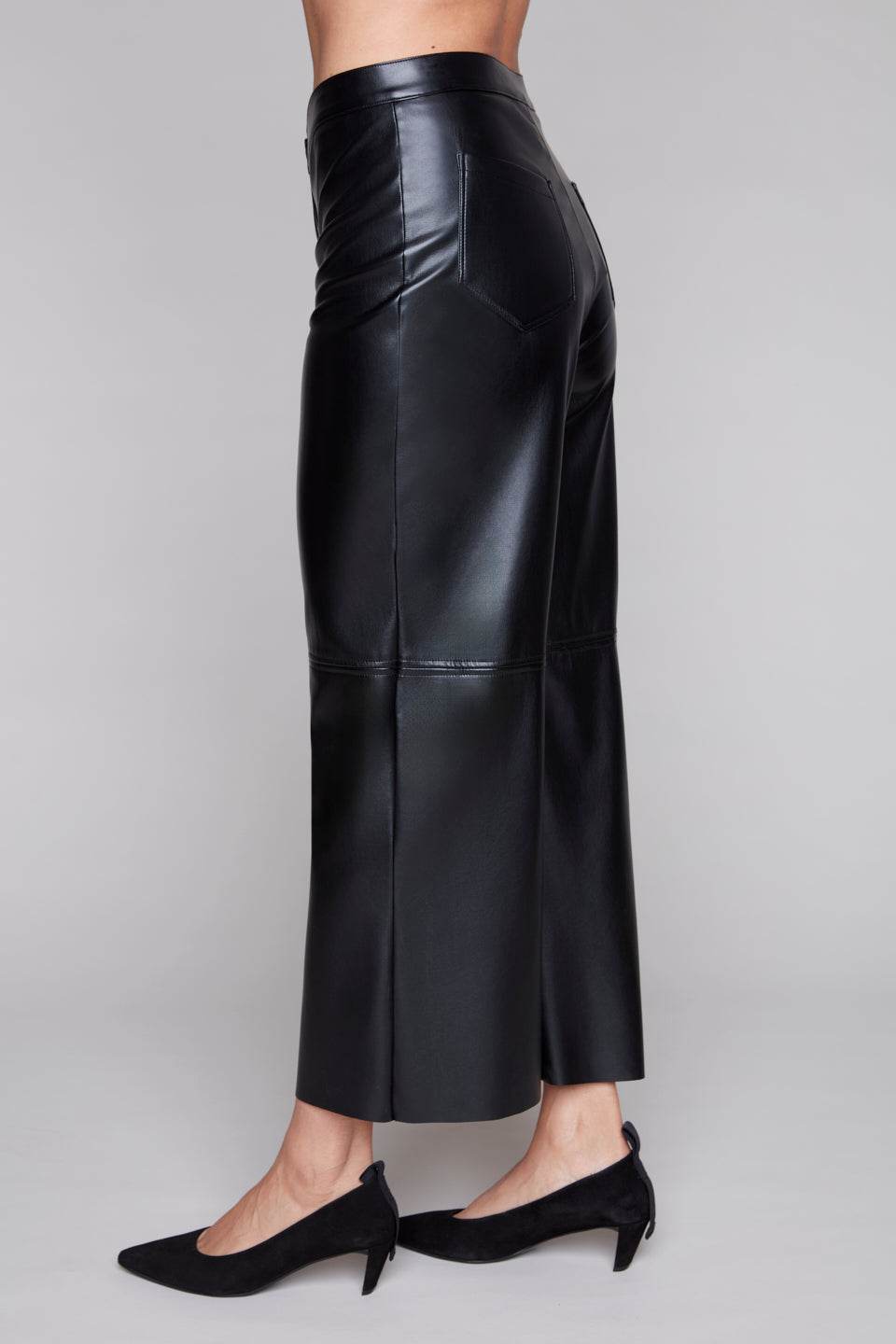 Vegan Leather Crop Pants - Dream Pants