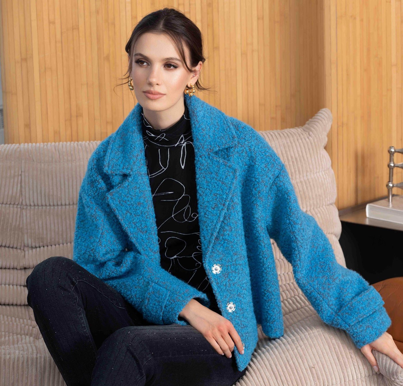 Textured Boucle Jacket - Dream Pants