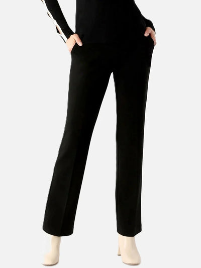 Jolie Crepe 30" Wide Leg Pant With Pockets Lisette L