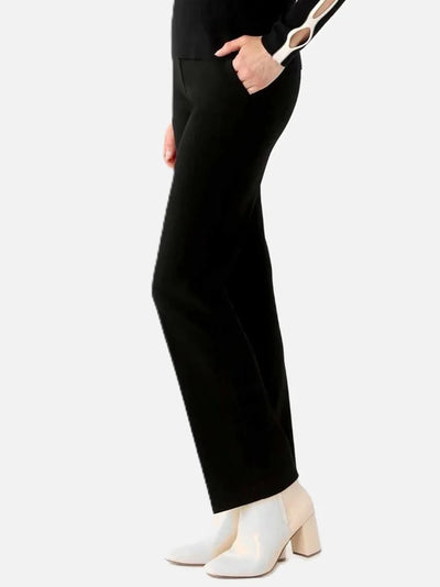 Jolie Crepe 30" Wide Leg Pant With Pockets Lisette L