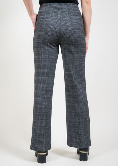 Waverley Plaid 31" Wide Leg With Novelty Pockets Lisette L