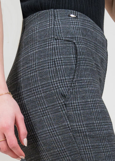 Waverley Plaid 31" Wide Leg With Novelty Pockets Lisette L