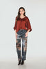 Edgy Mid-rise Distressed Jeans