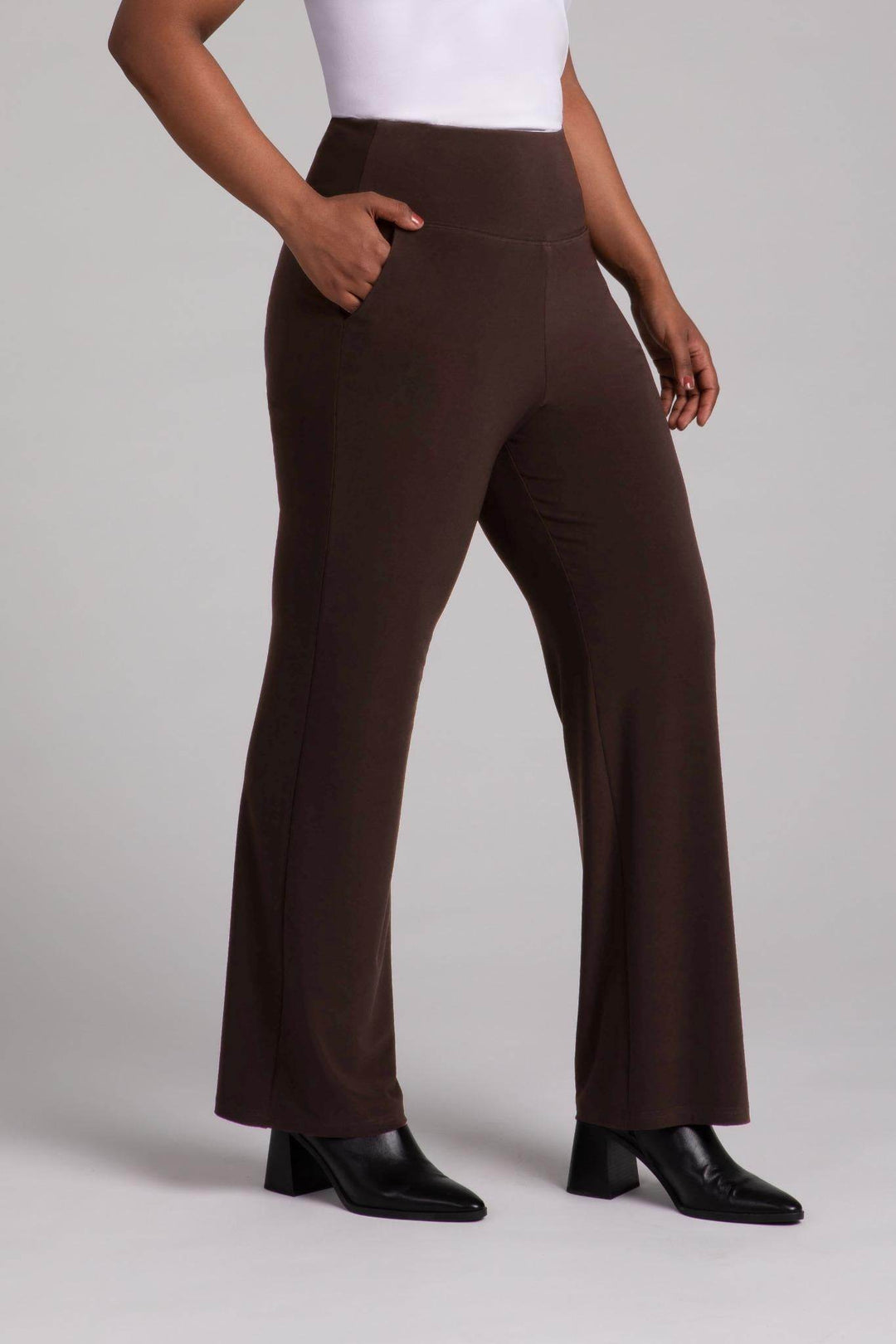 Sympli Straight Leg Ankle With. Yoke Waistband Style 27303