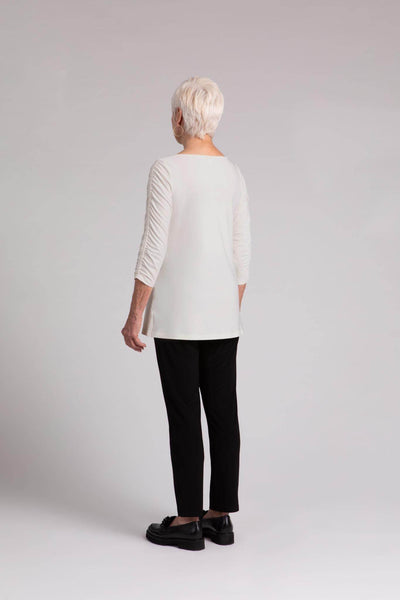 Revelry Top with Rusched Sleeve - Dream Pants
