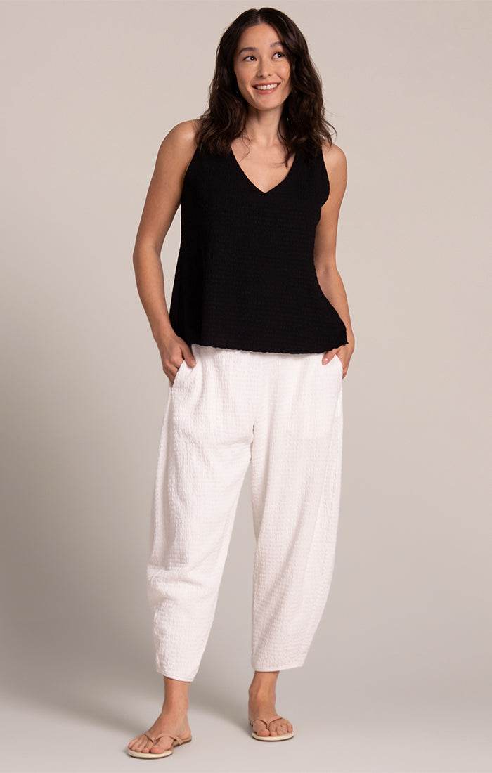 Pop V-Neck Tank, Lined Sympli