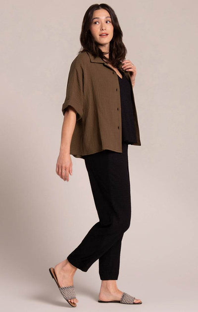 Breeze Half Sleeve Bolero Shirt - Dream Pants
