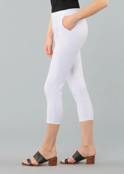 Lisette L Thinny Crop Pants W/Pockets Magical Lycra 