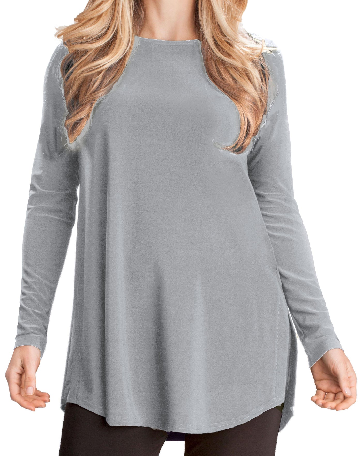 Sympli Ideal Go To Classic Tunic Long Sleeves Style 2382-3 