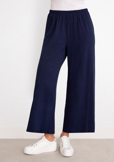 Sympli Bamboo Wide Leg Ankle Pant Style T4701 