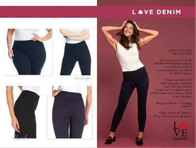 French Dressing Jeans Suzanne Straight Leg Love Denim 