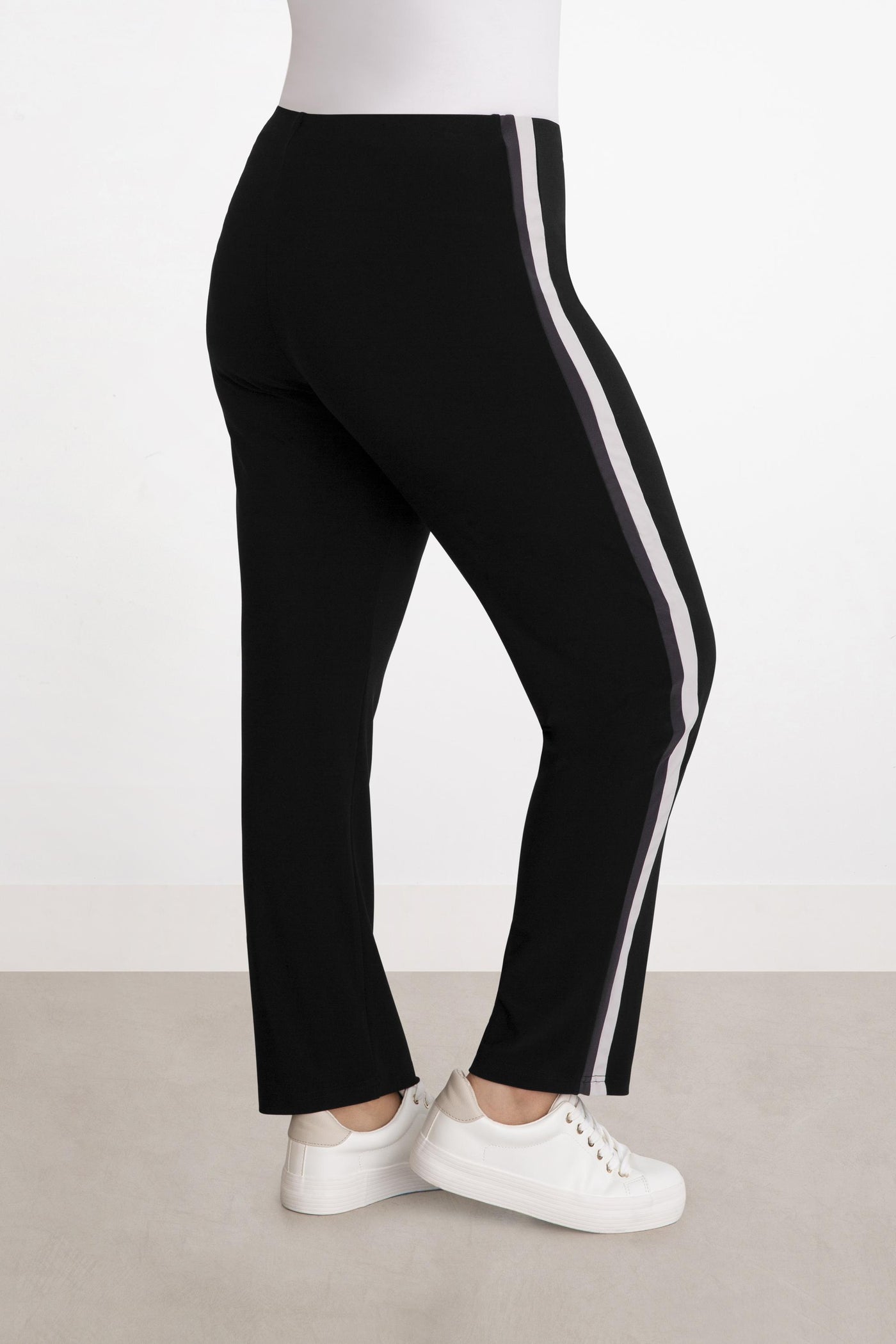 Sympli Underline Narrow Pants Style 27245 Color Black 